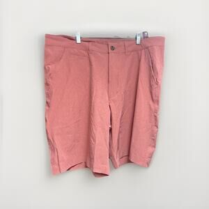 V46 Mens Golf Shorts Size 40 Mens Brick New NWT Lightweight Flat Front Casual